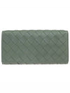 Intrecciato Flap Long Wallet Aloe - BOTTEGA VENETA - BALAAN 2