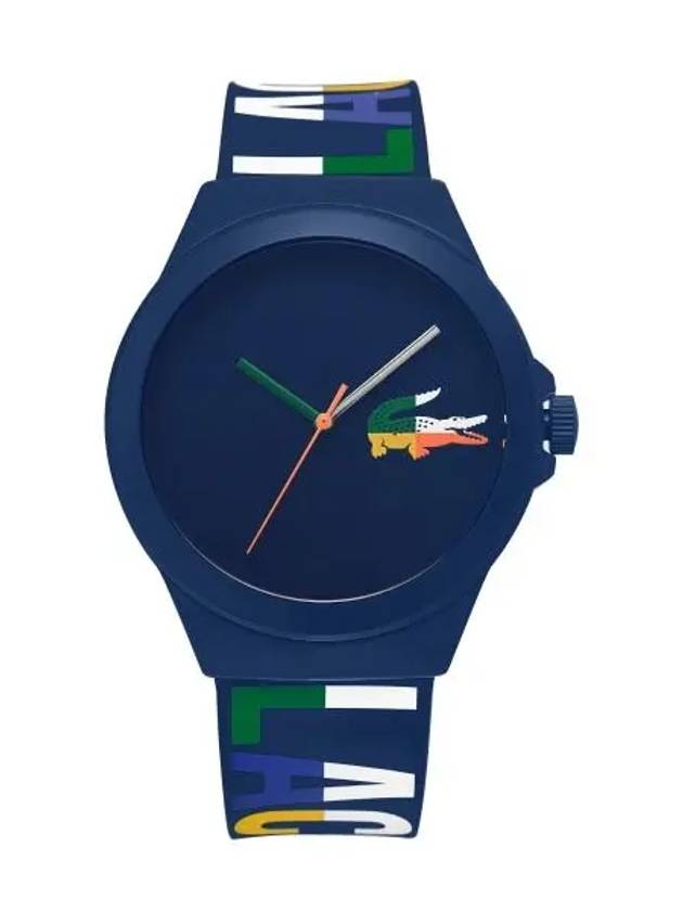 Neocroc Silicon Strap Watch Navy - LACOSTE - BALAAN 1