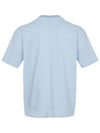 Essential Loose Fit Crew Neck Short Sleeve T-Shirt Light Blue - SOLEW - BALAAN 3