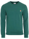 Fox Head Patch Regular Sweatshirt Green - MAISON KITSUNE - BALAAN 2