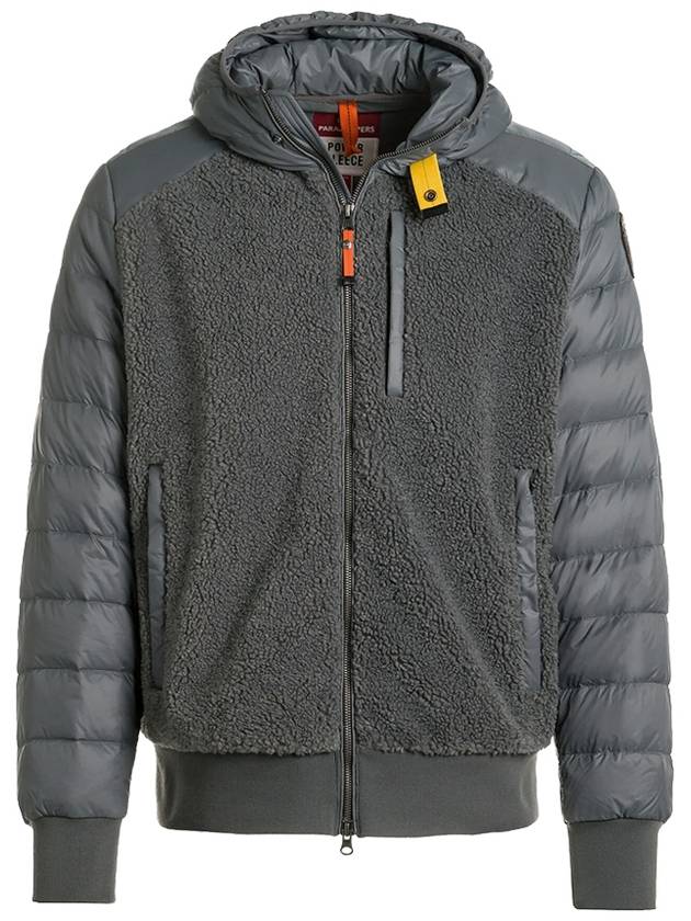 Men's Rhino Fleece Hooded Jacket Magnet - PARAJUMPERS - BALAAN 2