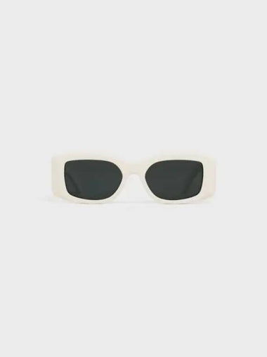 Eyewear Triope XL 01 Acetate Sunglasses Ivory - CELINE - BALAAN 1