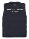 Cotton back logo sleeveless M231TS01 708B - WOOYOUNGMI - BALAAN 3