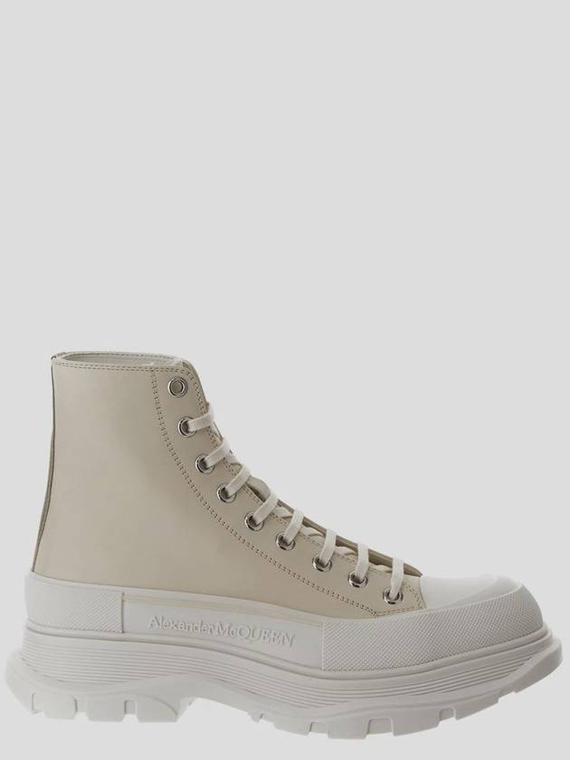 Tread Slick High Top Sneakers Beige - ALEXANDER MCQUEEN - BALAAN 2