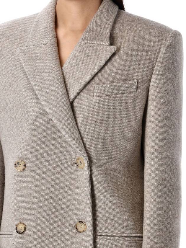 LONG DB COAT BEIGE - MAGDA BUTRYM - BALAAN 3