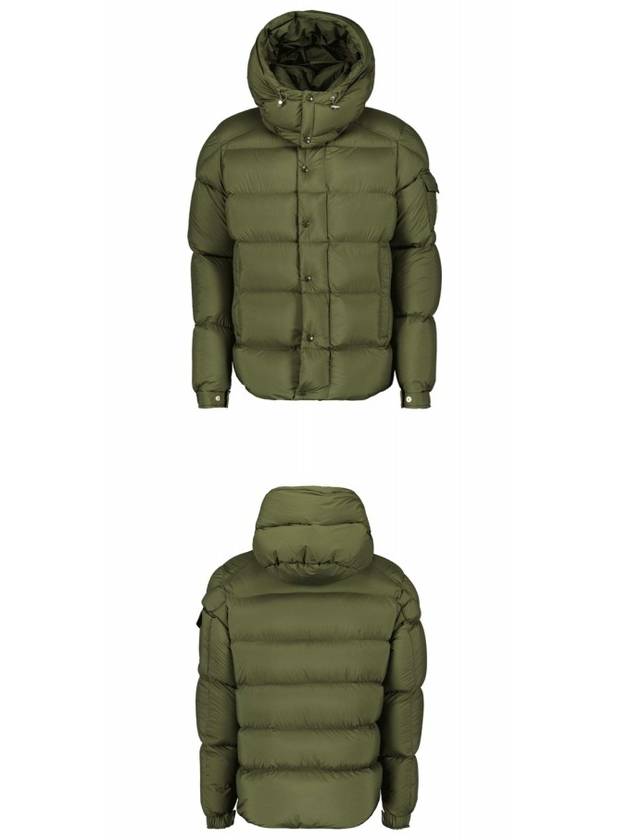 Vezere Short Down Padding Green - MONCLER - BALAAN 5