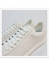 logo leather low-top sneakers white - BALLY - BALAAN 5