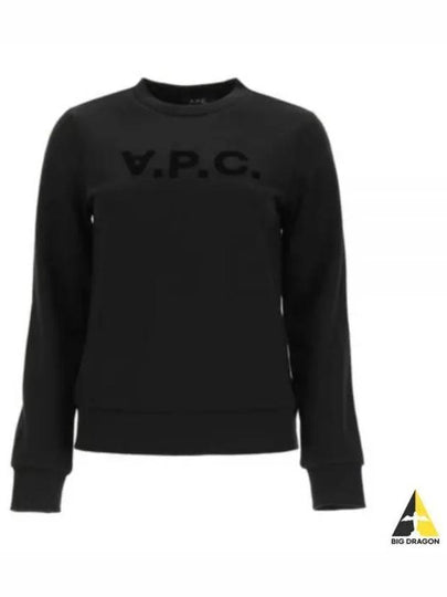 VPC Logo Sweatshirt Black - A.P.C. - BALAAN 2