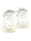 Men s Balenciaga 536737 Allover Logo White and Black Technical Sneakers 43 gt Gangbuk used luxury goods - BALENCIAGA - BALAAN 1