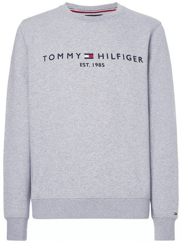 TH Flex Sweatshirt Medium Gray Heather - TOMMY HILFIGER - BALAAN 1