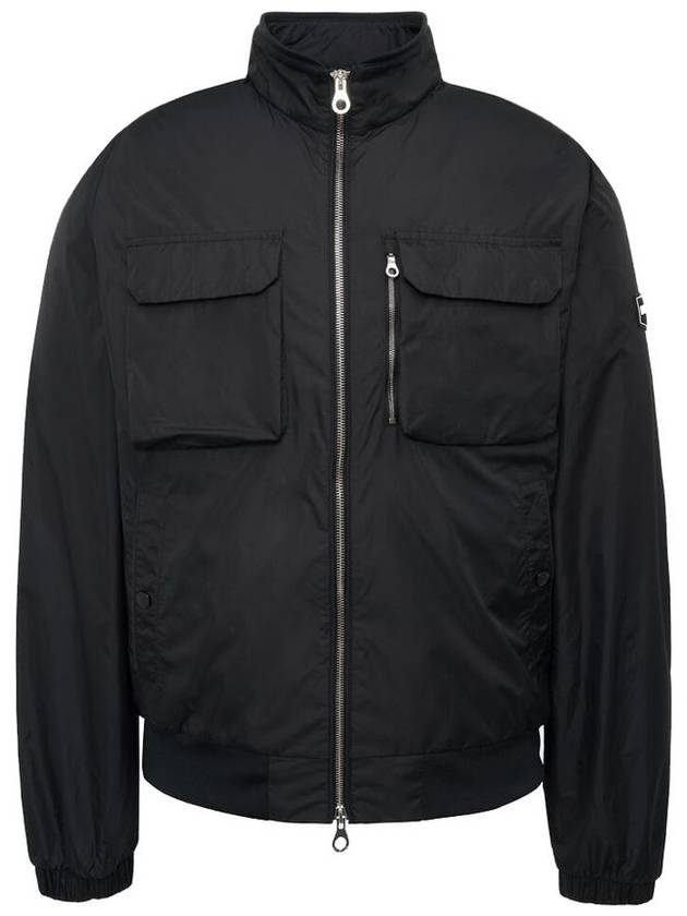 Brusson Logo Jacket Black - DUVETICA - BALAAN 1