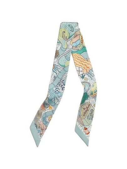 Splash Park Silk Twilly Scarf Green - HERMES - BALAAN 2