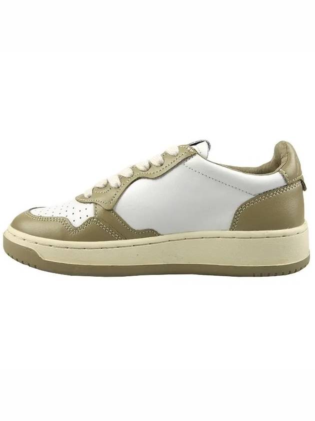 Women's Medalist Bi-Color Low-Top Sneakers Green - AUTRY - BALAAN 6