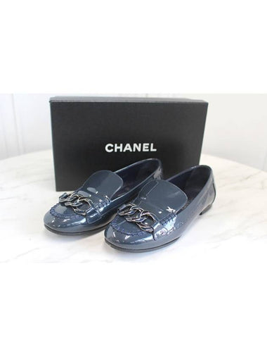 CC logo chain patent loafer G31310 38 - CHANEL - BALAAN 1