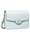 Robinson Spazzolato Convertible Shoulder Bag Blue - TORY BURCH - BALAAN 2