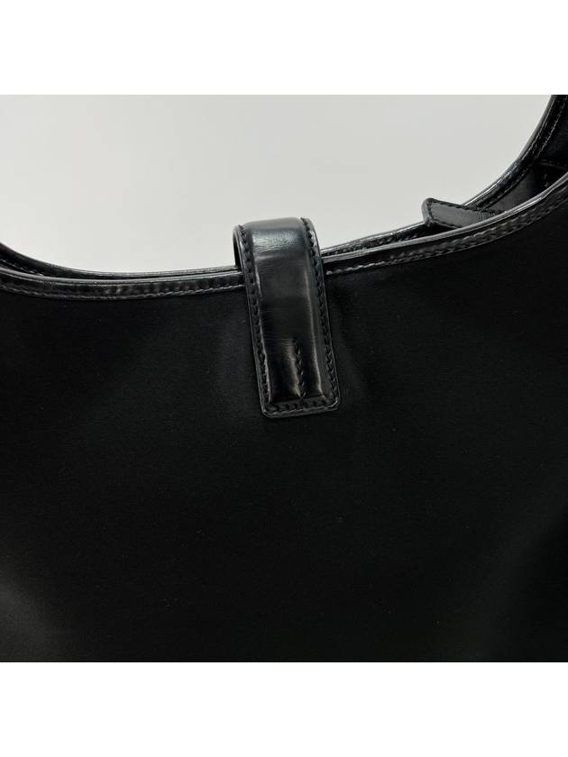 Ferragamo Gancini hobo bag shoulder black - SALVATORE FERRAGAMO - BALAAN 5