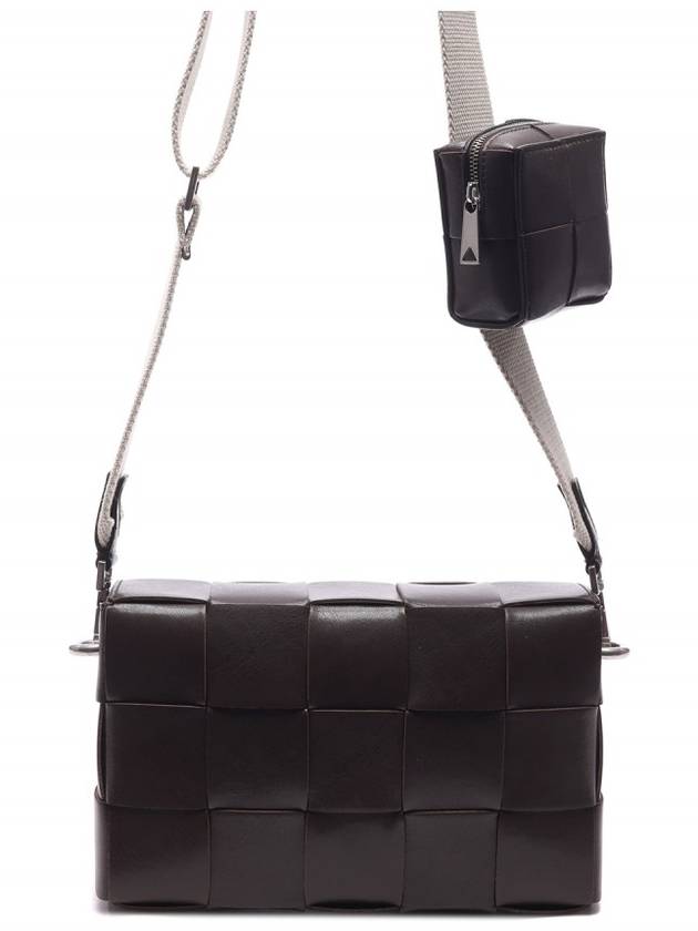 Cassette Versatil Strap Cross Bag Brown - BOTTEGA VENETA - BALAAN 5