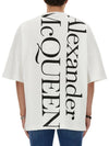 23 fw T-shirt logo 750655QVZ060900 B0040399168 - ALEXANDER MCQUEEN - BALAAN 1