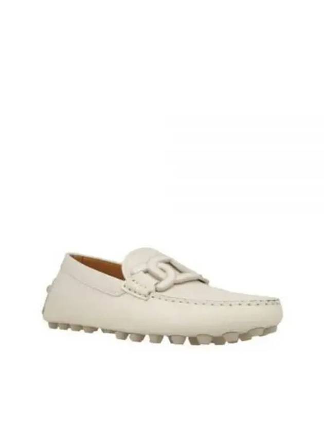 Kate Gommino Bubble Leather Driving Shoes Ivory - TOD'S - BALAAN 2