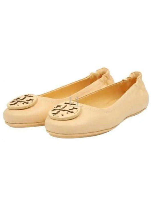 Minnie Travel Ballet Flat Peach Puff - TORY BURCH - BALAAN 2