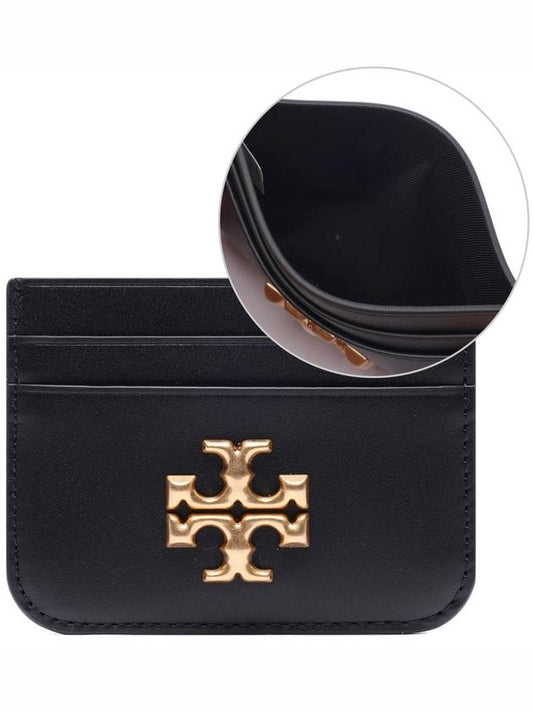 Eleanor Card Wallet Black - TORY BURCH - BALAAN 2