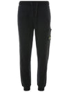 Wappen Patch Cargo Jogger Track Pants Black - STONE ISLAND - BALAAN 3