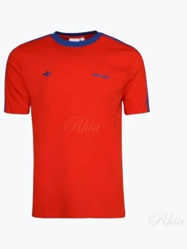 Cotton Short Sleeve T-Shirt Orange - ADIDAS - BALAAN 2