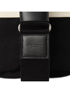 Rive Gauche Canvas Sling Cross Bag Black - SAINT LAURENT - BALAAN 9