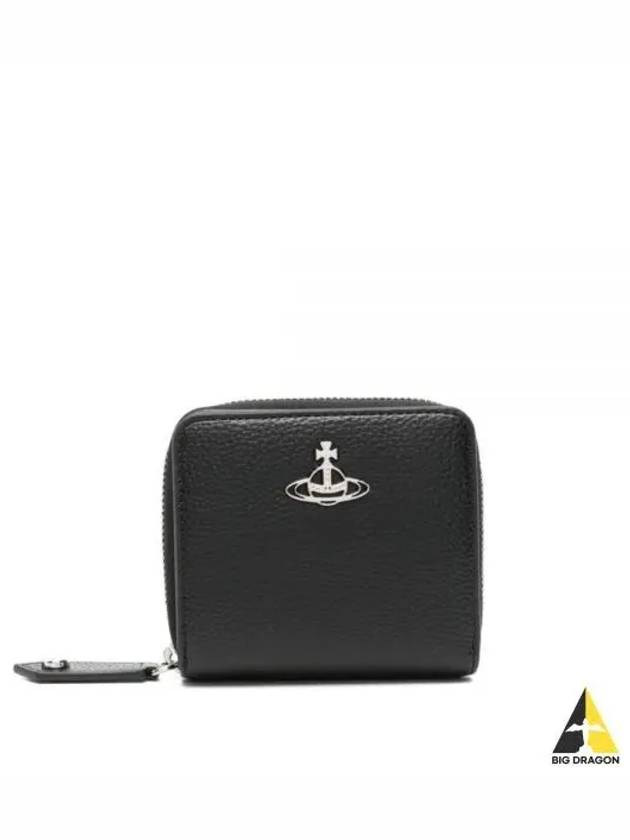 MEDIUM ZIP WALLET 5107004JU S000D N403 zipper half - VIVIENNE WESTWOOD - BALAAN 1