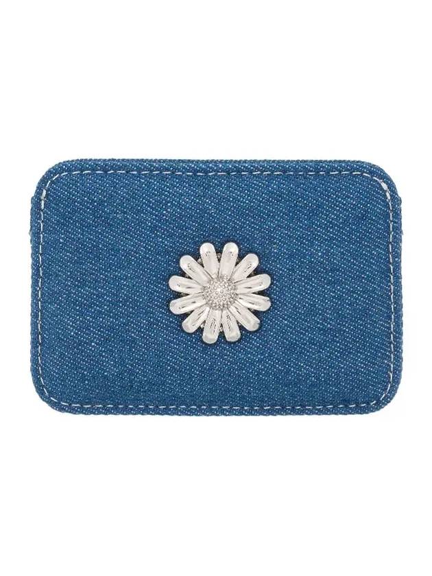 Daisy Slim Mini Card Wallet Denim - LE MASQUE - BALAAN 2