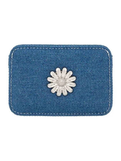 Daisy Slim Mini Card Wallet Denim - LE MASQUE - BALAAN 2