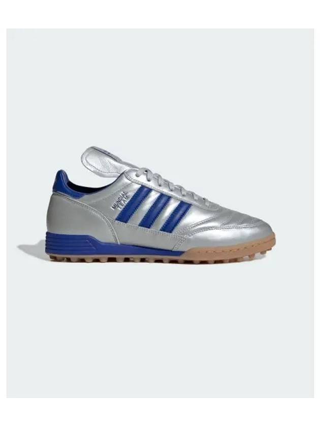 Mundial Team Low Top Sneakers Royal Blue Silver Metallic - ADIDAS - BALAAN 2