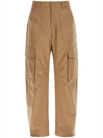 twill cargo pants in italian - GOLDEN GOOSE - BALAAN 1