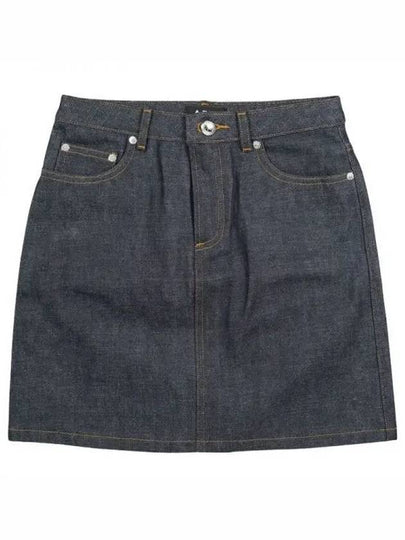 WoMen's Jupe Standard Denim H-Line Skirt - A.P.C. - BALAAN 2