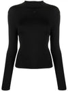 mock neck long sleeve top 323JTO182JS0016 - COURREGES - BALAAN 1