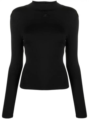 mock neck long sleeve top 323JTO182JS0016 - COURREGES - BALAAN 1