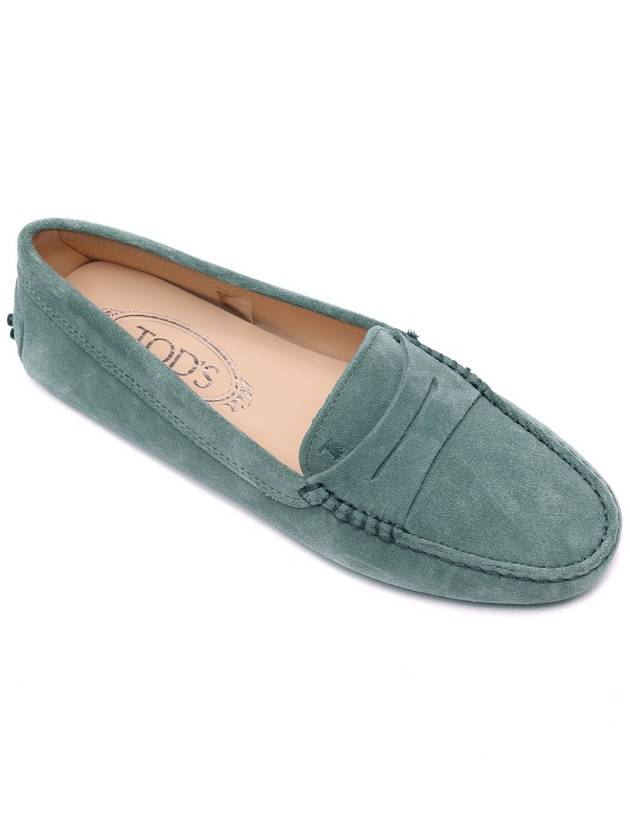 Gommino Suede Driving Shoes Green - TOD'S - BALAAN 4