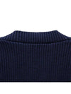 Bold Fox Head Cardigan Navy - MAISON KITSUNE - BALAAN 8