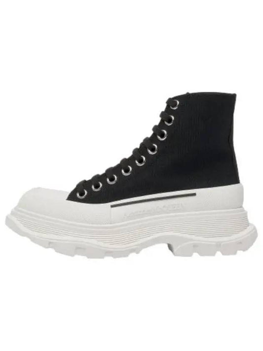 tread slick boots black - ALEXANDER MCQUEEN - BALAAN 1