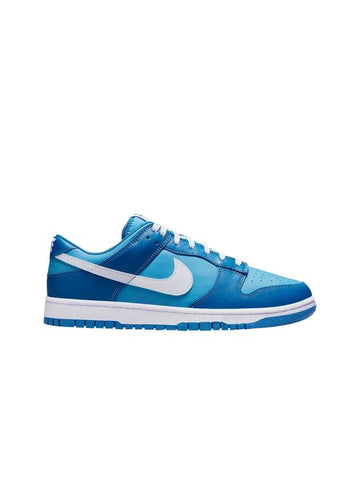 Dunk Low Retro Low Top Sneakers Dark Marina Blue - NIKE - BALAAN 1