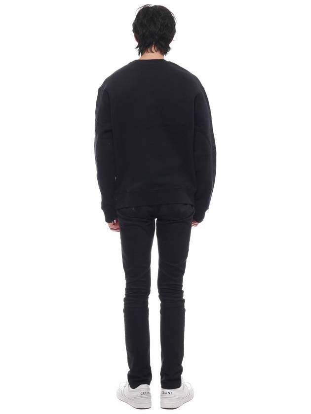 Fox Cotton Sweatshirt Black - MAISON KITSUNE - BALAAN 6