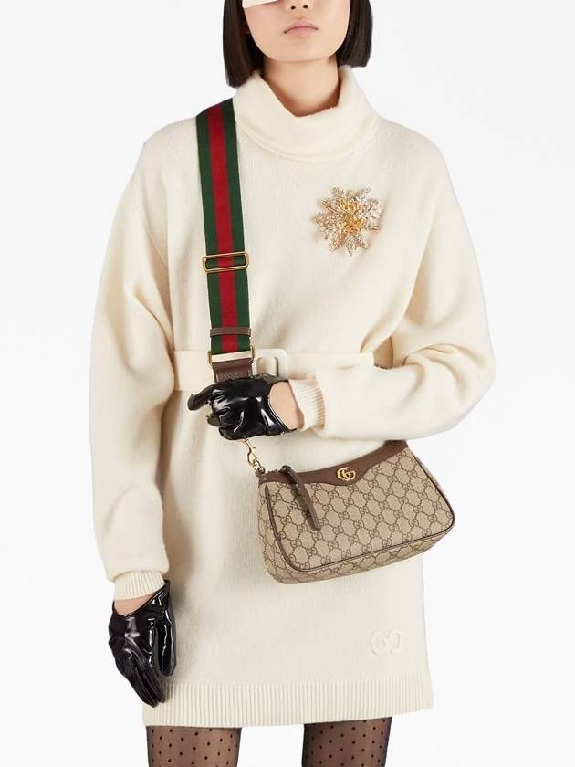 Ophidia Chain Strap Small Shoulder Bag Beige - GUCCI - BALAAN 6