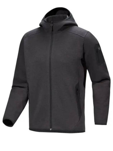 Covert Hooded Zip-Up Jacket Black Heather - ARC'TERYX - BALAAN 1