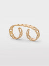 Maison Margiela Flat Chain Double Ring - MAISON MARGIELA - BALAAN 1