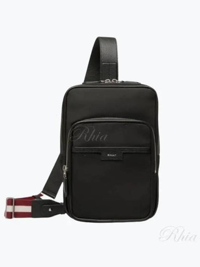 Code Nylon Sling Cross Bag Black - BALLY - BALAAN 2