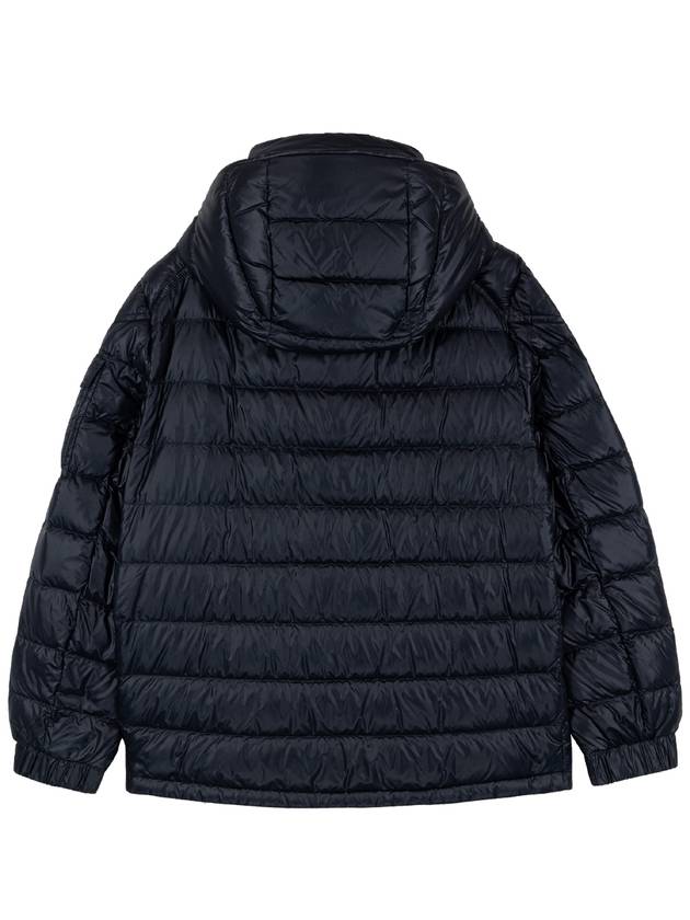 Dalles logo patch hood padded navy - MONCLER - BALAAN 6