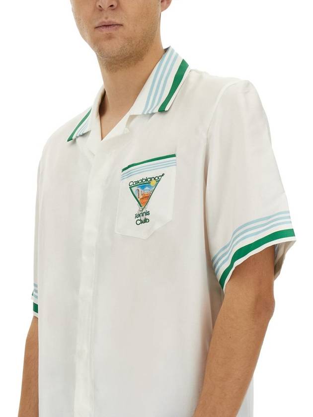 Casablanca Cuban Collar Shirt - CASABLANCA - BALAAN 4