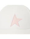 Star Papyrus Demos Ball Cap White Pink - GOLDEN GOOSE - BALAAN 7