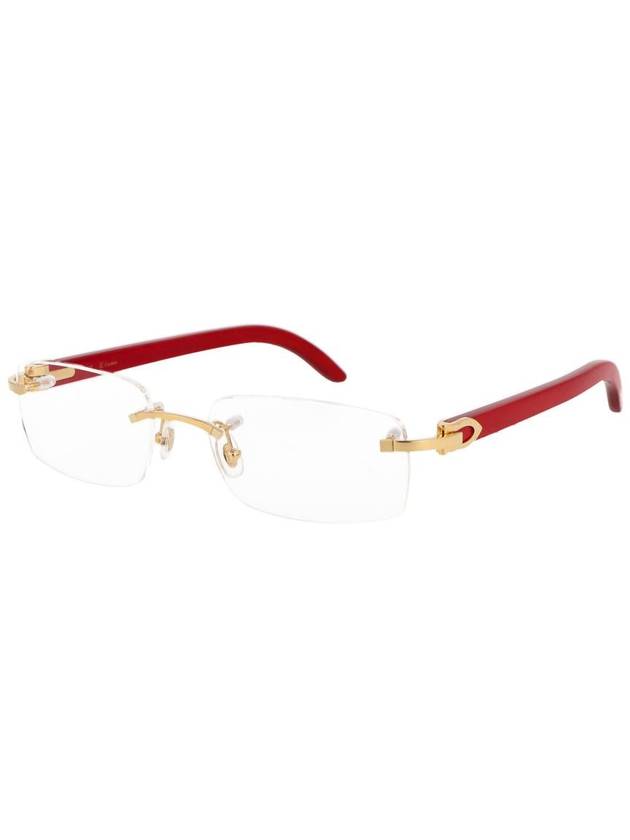 Sunglasses CT0052O 006 GOLD RED - CARTIER - BALAAN 3