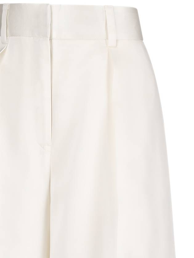 SATIN TROUSERS - JIL SANDER - BALAAN 3